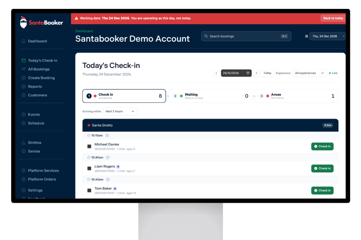 Easily Manage Bookings